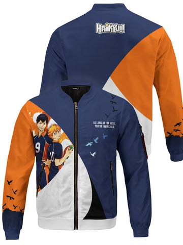 Fandomaniax - Hinata x Kageyama Bomber Jacket