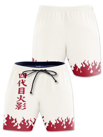 Fandomaniax - Hokage Beach Shorts