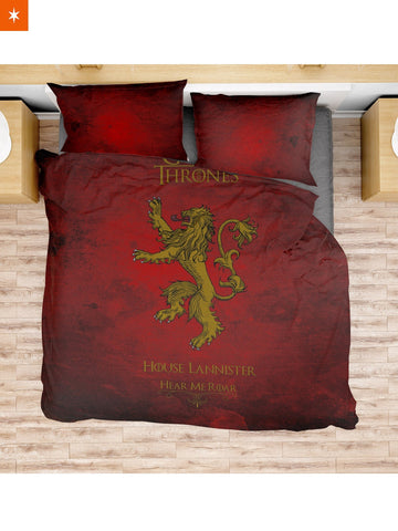 Fandomaniax - House Lannister Bedding Set