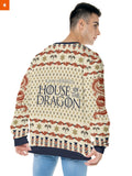 Fandomaniax - House of Dragon Xmas Unisex Wool Sweater