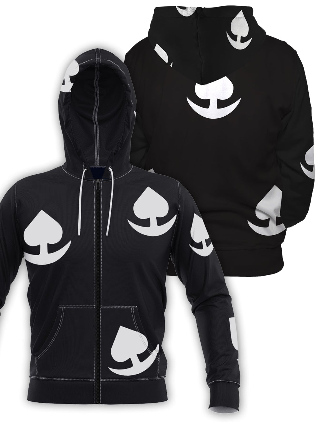 Fandomaniax - Hyakkimaru Unisex Zipped Hoodie