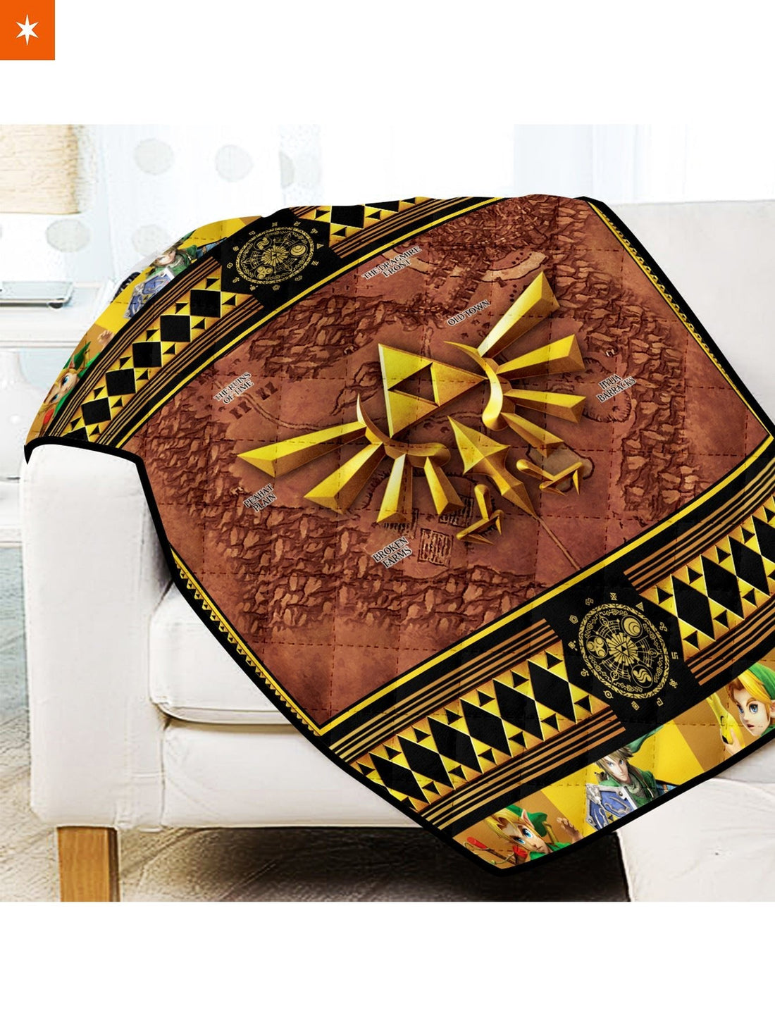 Fandomaniax - Hyrule Wingcrest Quilt Blanket