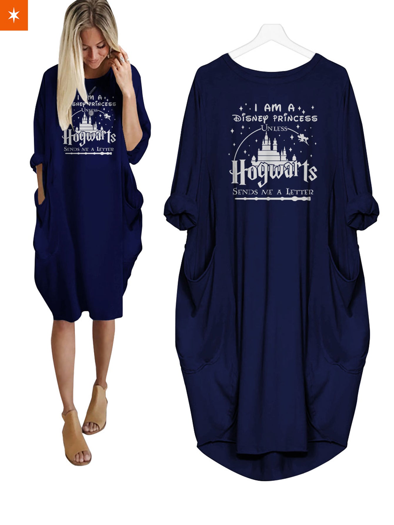 Fandomaniax - I am a Disney Princess unless Hogwarts sends me a letter Dress