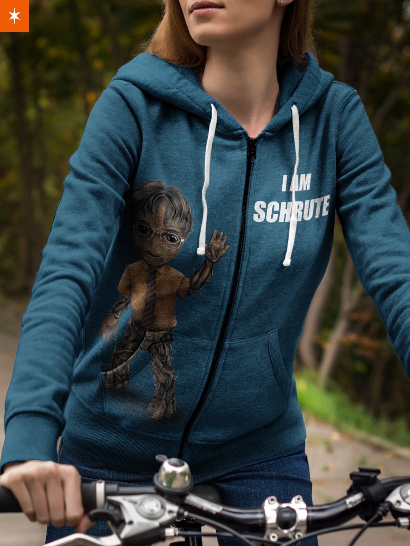 Fandomaniax - I am Schrute Unisex Zipped Hoodie