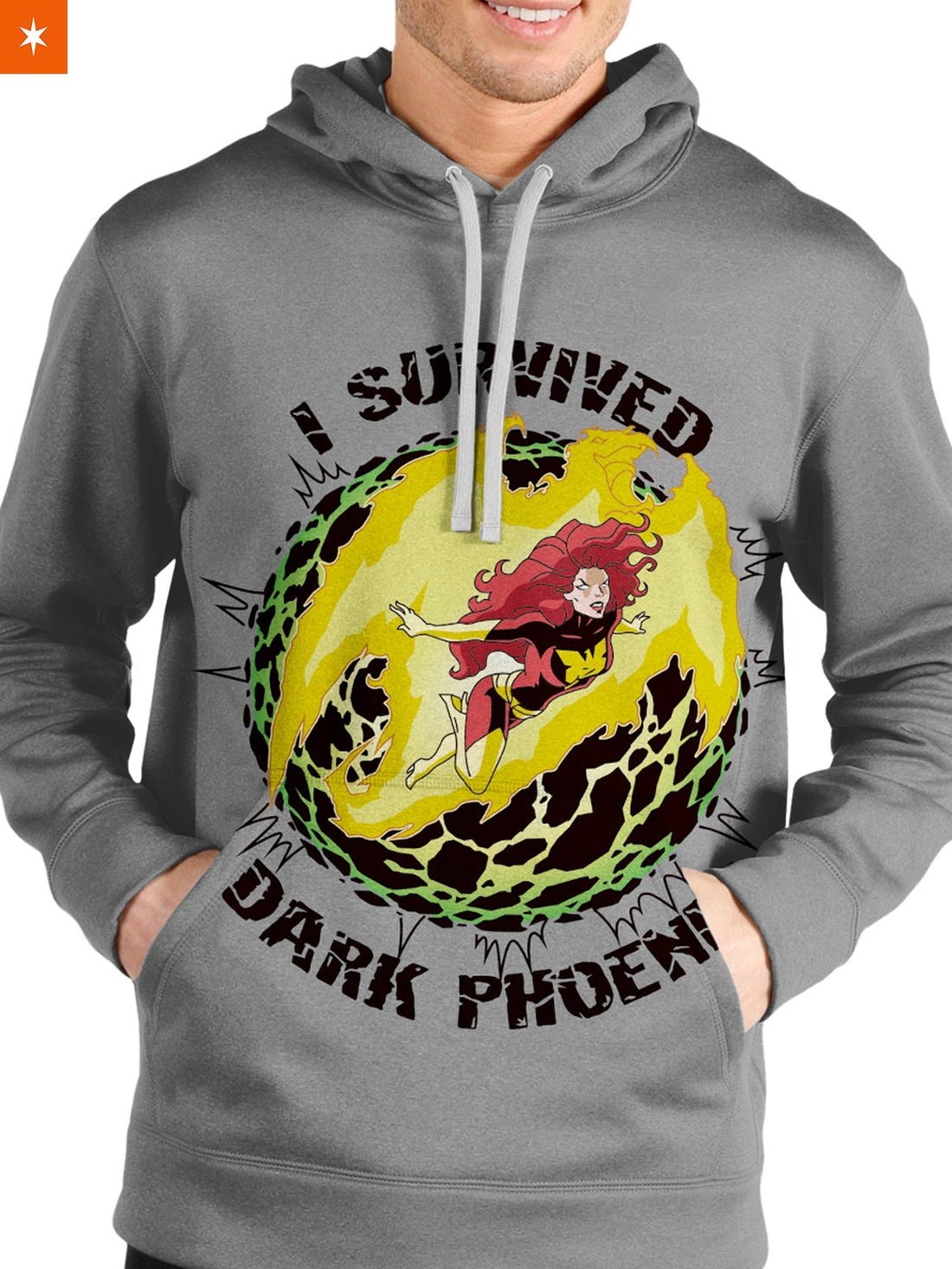 Fandomaniax - I Survived Dark Phoenix Unisex Pullover Hoodie