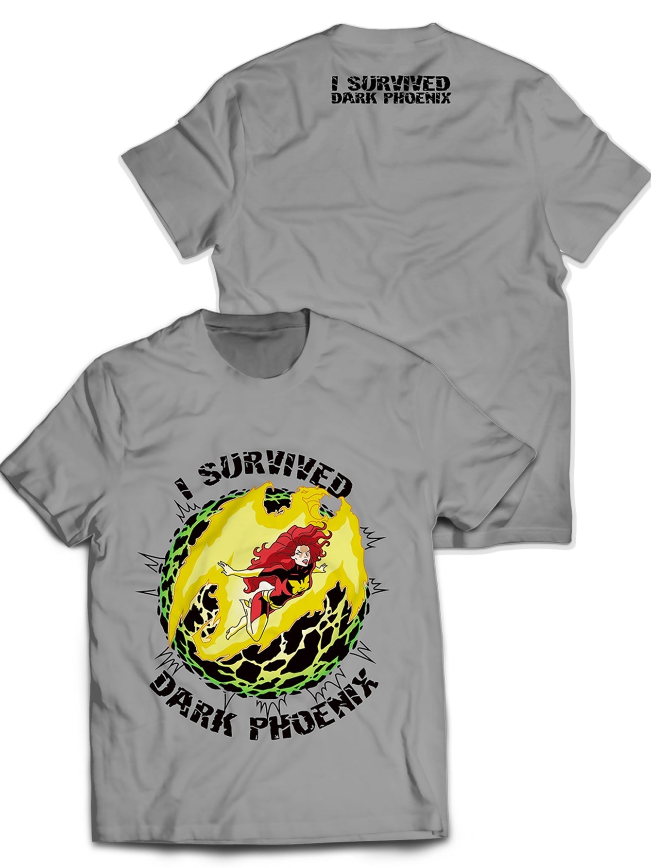 Fandomaniax - I Survived Dark Phoenix Unisex T-Shirt