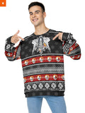 Fandomaniax - Ichigo Mask Christmas Unisex Wool Sweater