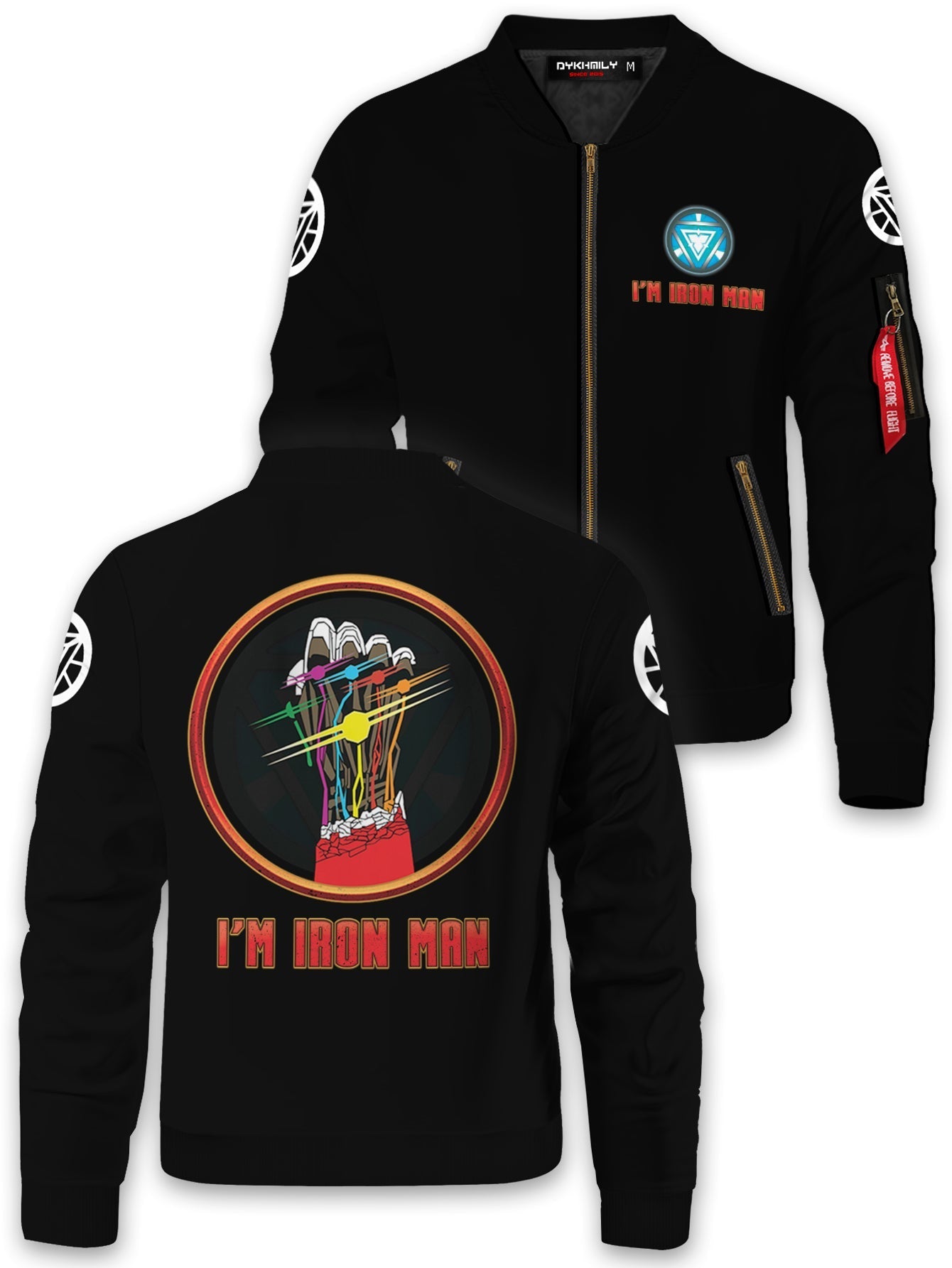 Fandomaniax - I'm Iron Man Bomber Jacket