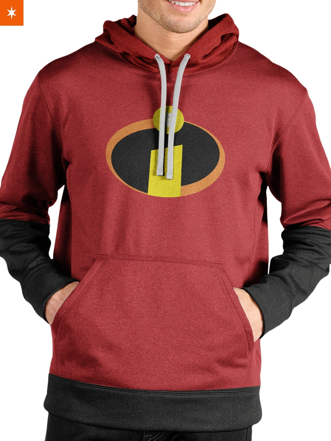 Fandomaniax - Incredibles Super Suit Unisex Pullover Hoodie