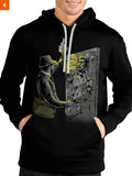 Fandomaniax - Indiana Jones Han Solo Carbonite Unisex Pullover Hoodie