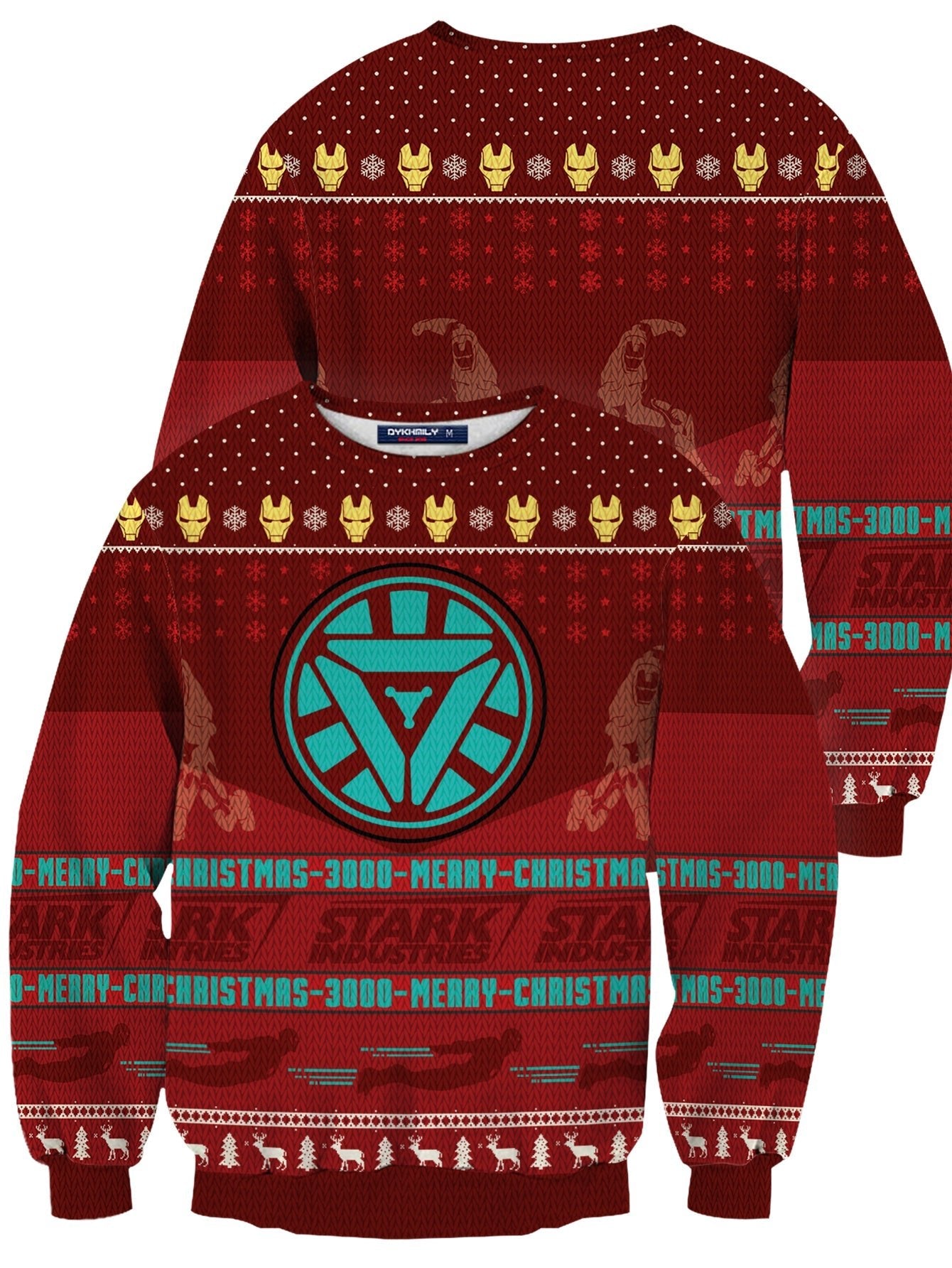 Fandomaniax - Iron Knight Unisex Wool Sweater