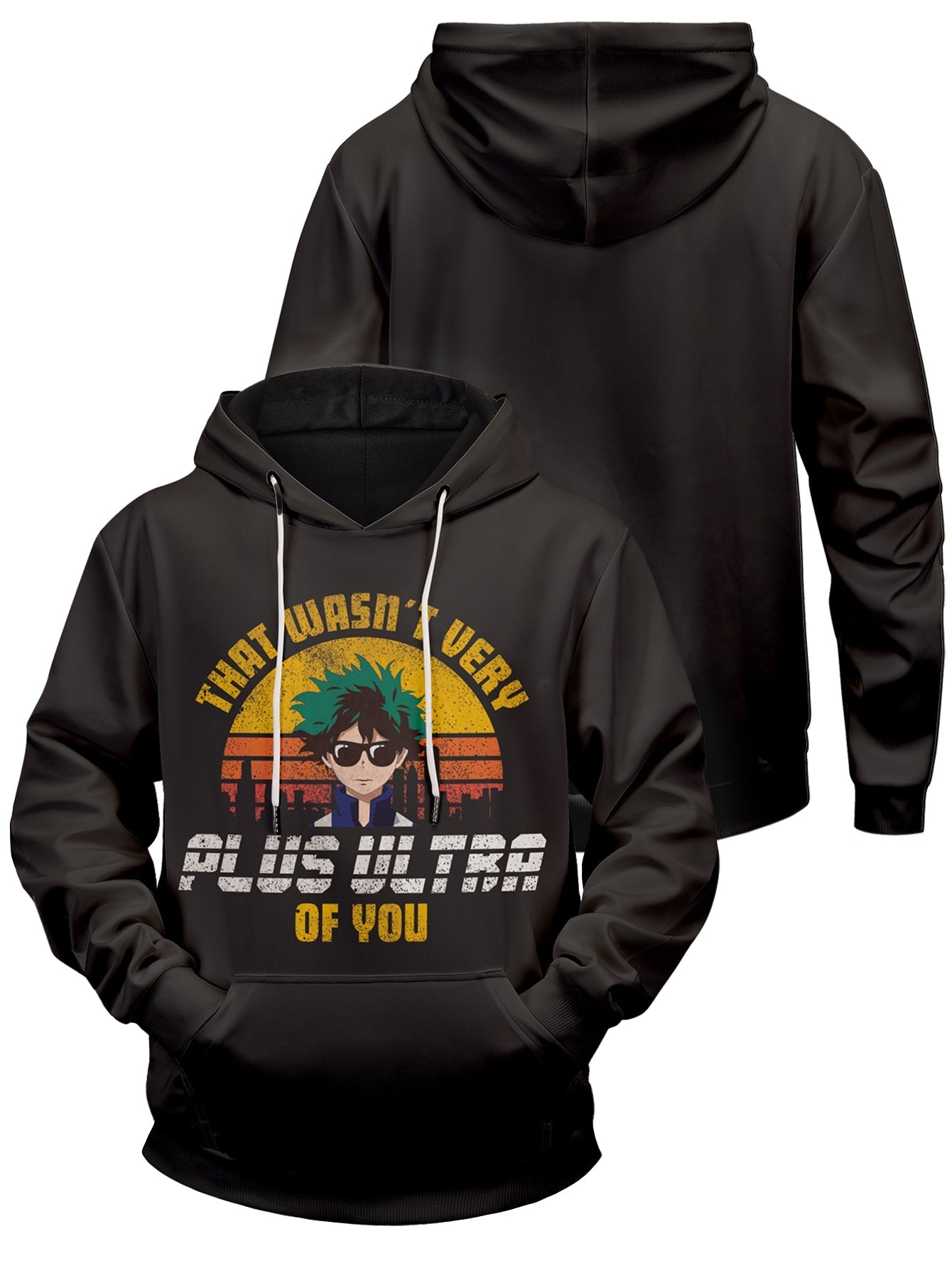 Fandomaniax - It Wasn't Very Plus Ultra Of You Unisex Pullover Hoodie