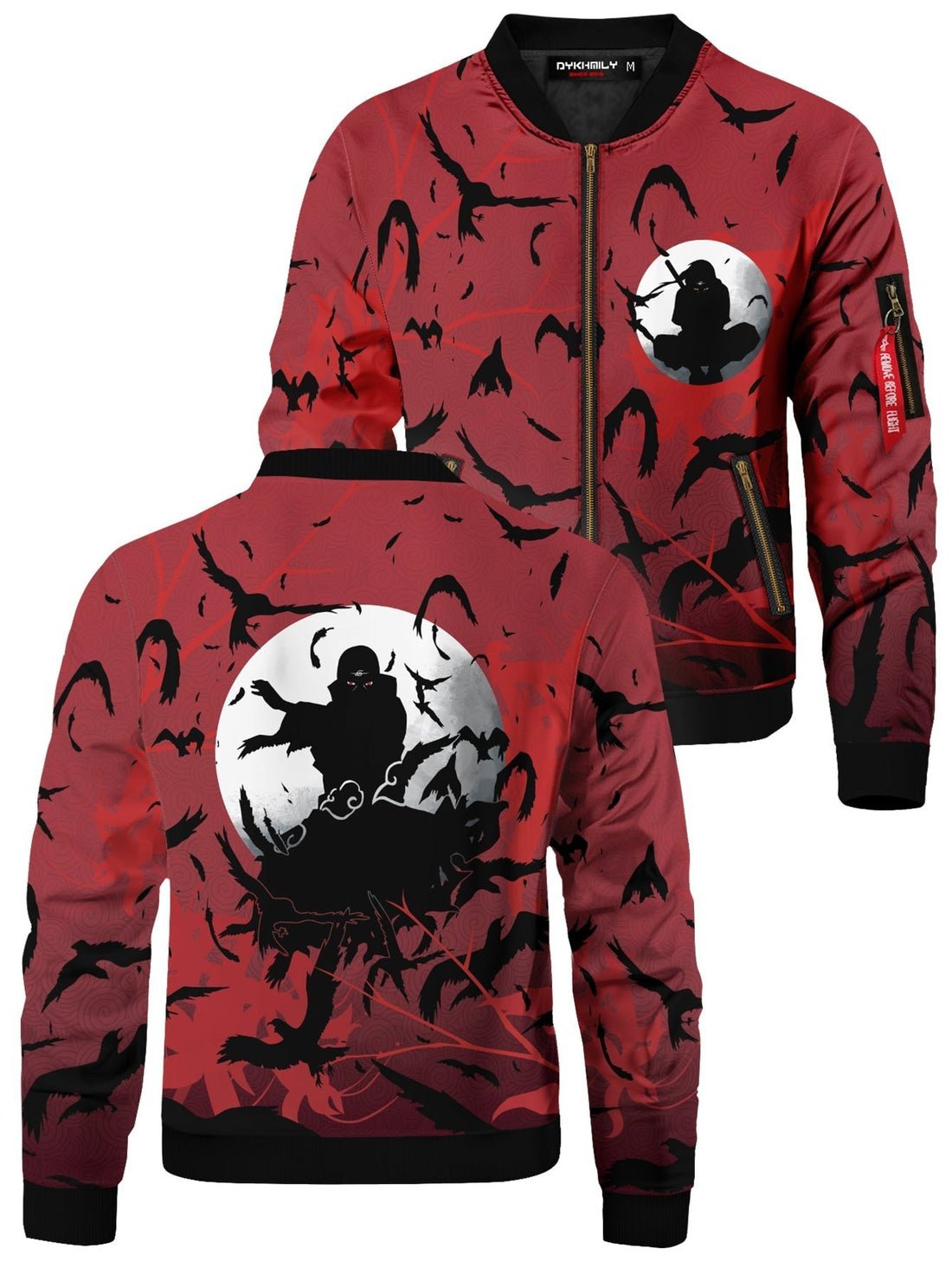 Fandomaniax - Itachi Crow Bomber Jacket