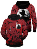 Fandomaniax - Itachi Crow Unisex Pullover Hoodie