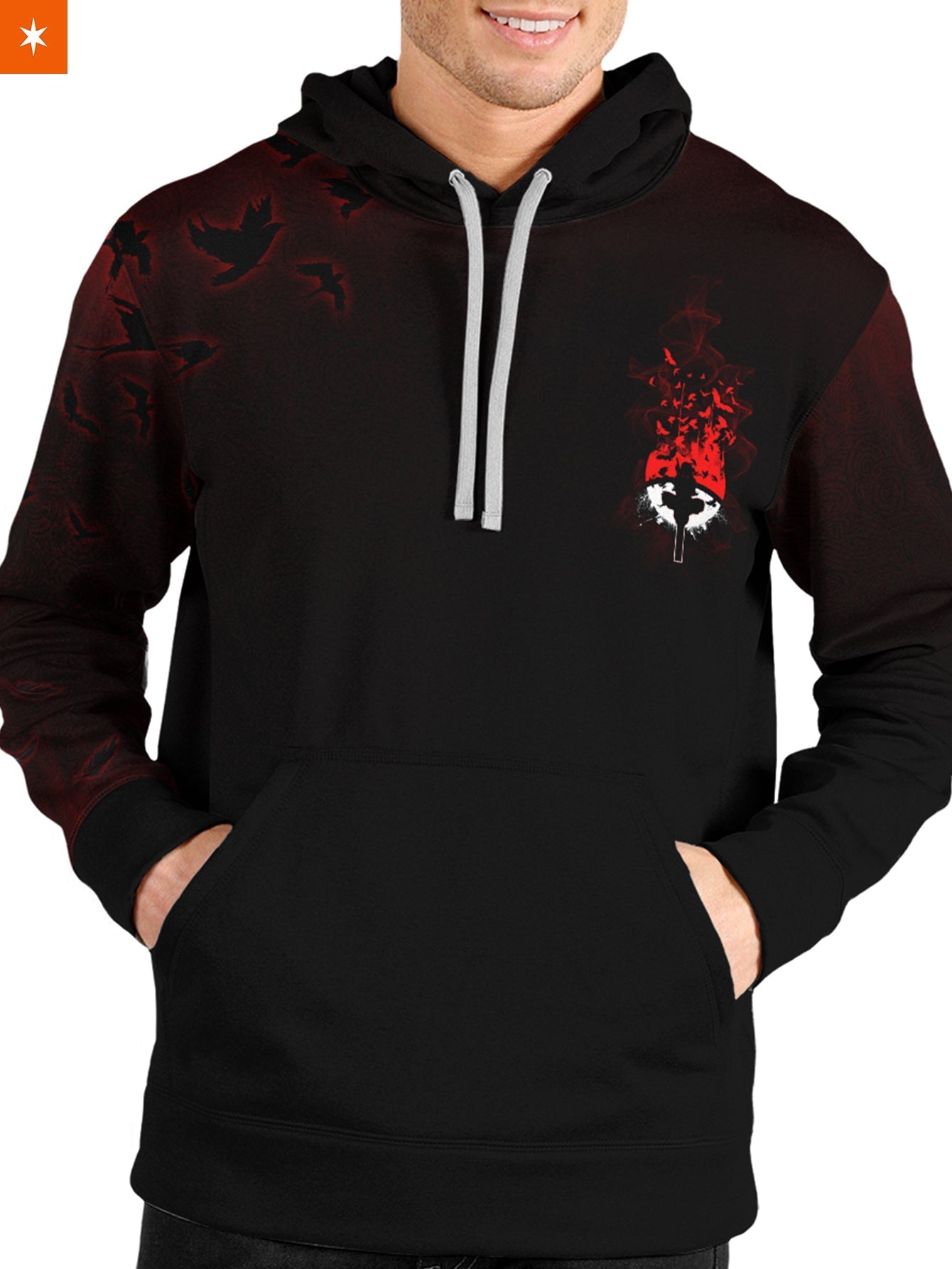 Fandomaniax - Itachi Stwear Unisex Pullover Hoodie