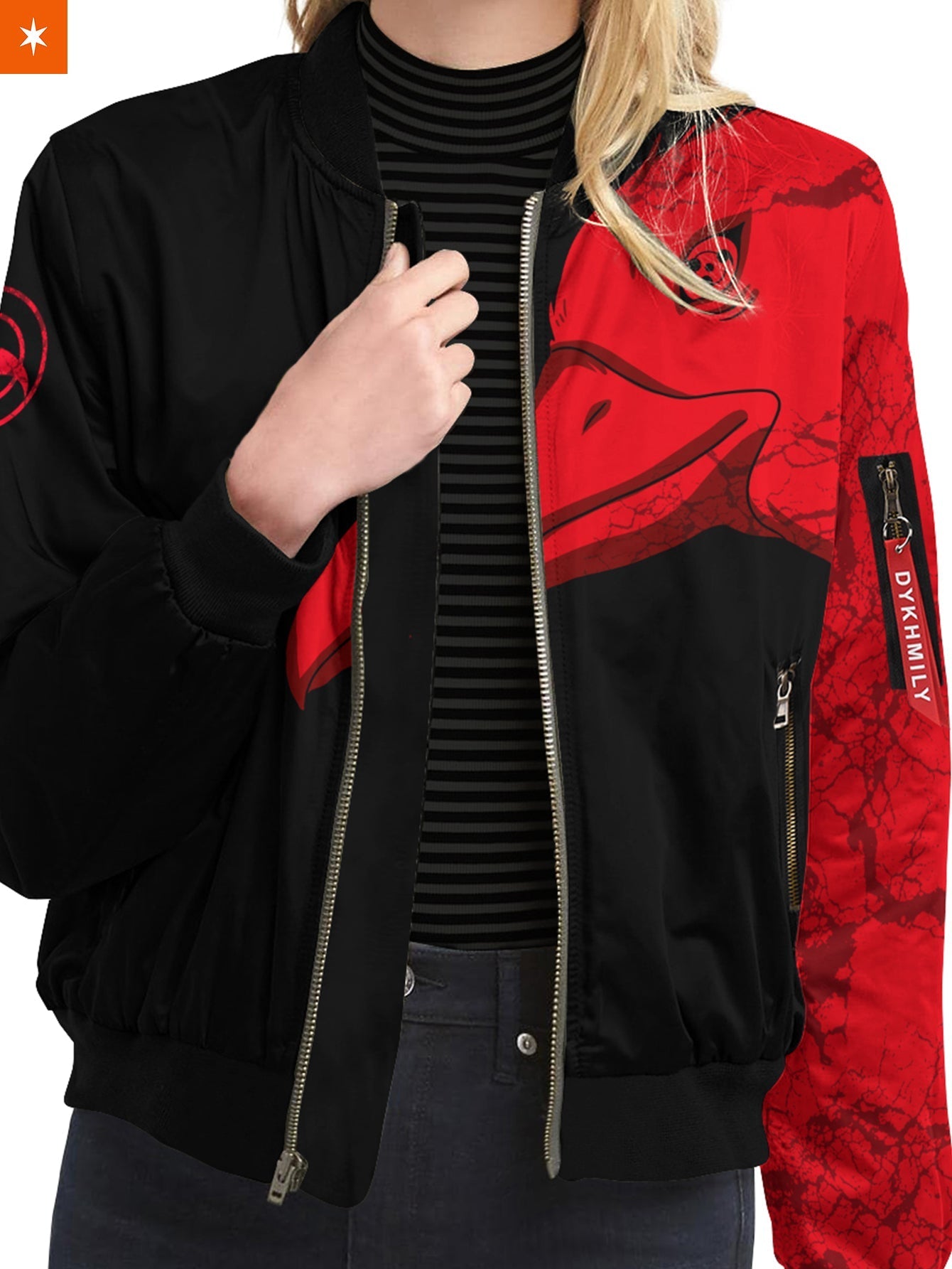 Fandomaniax - Itachi Summoning Crow Bomber Jacket