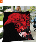 Fandomaniax - Itachi Summoning Crow Quilt Blanket