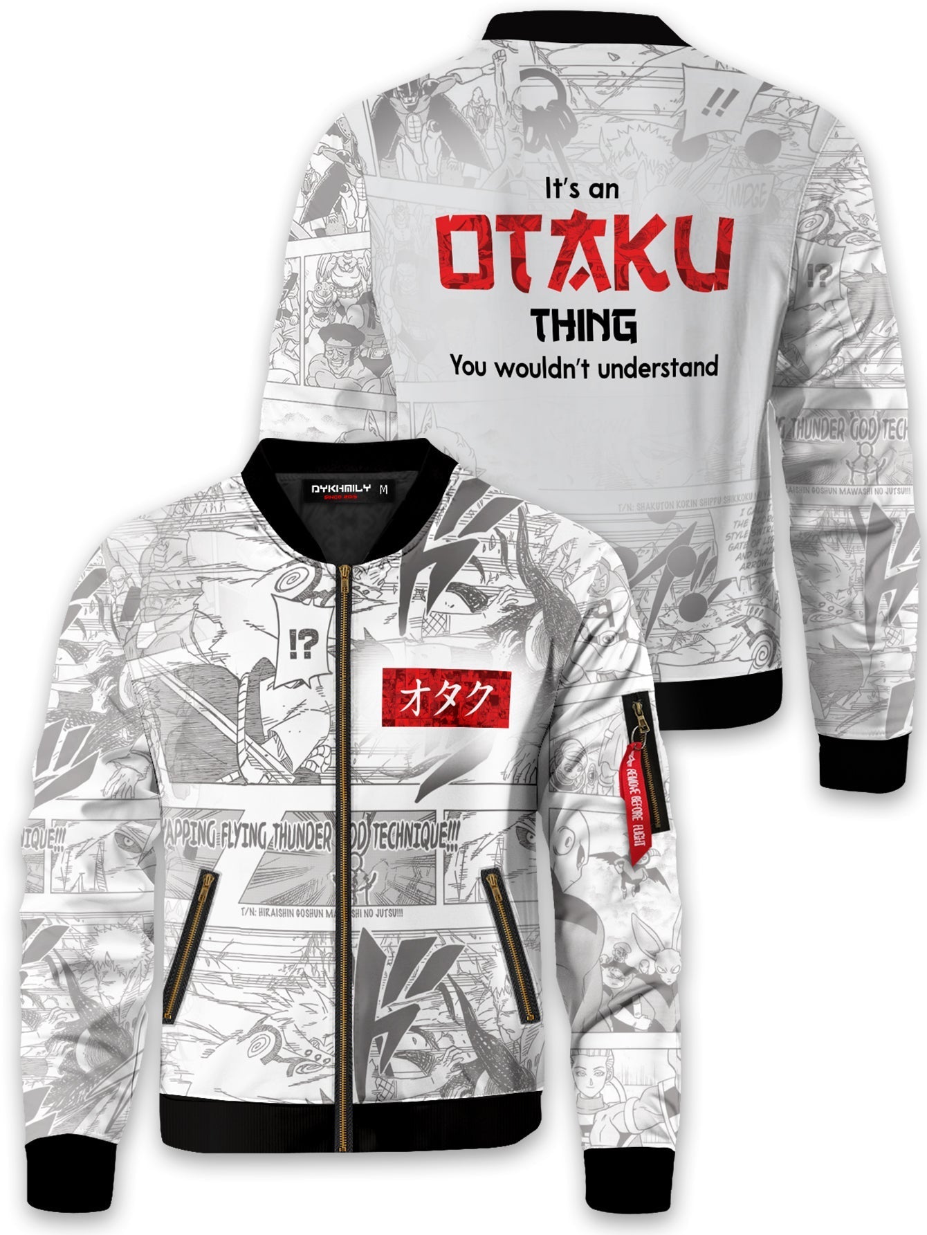 Fandomaniax - Its an Otaku Thing Bomber Jacket