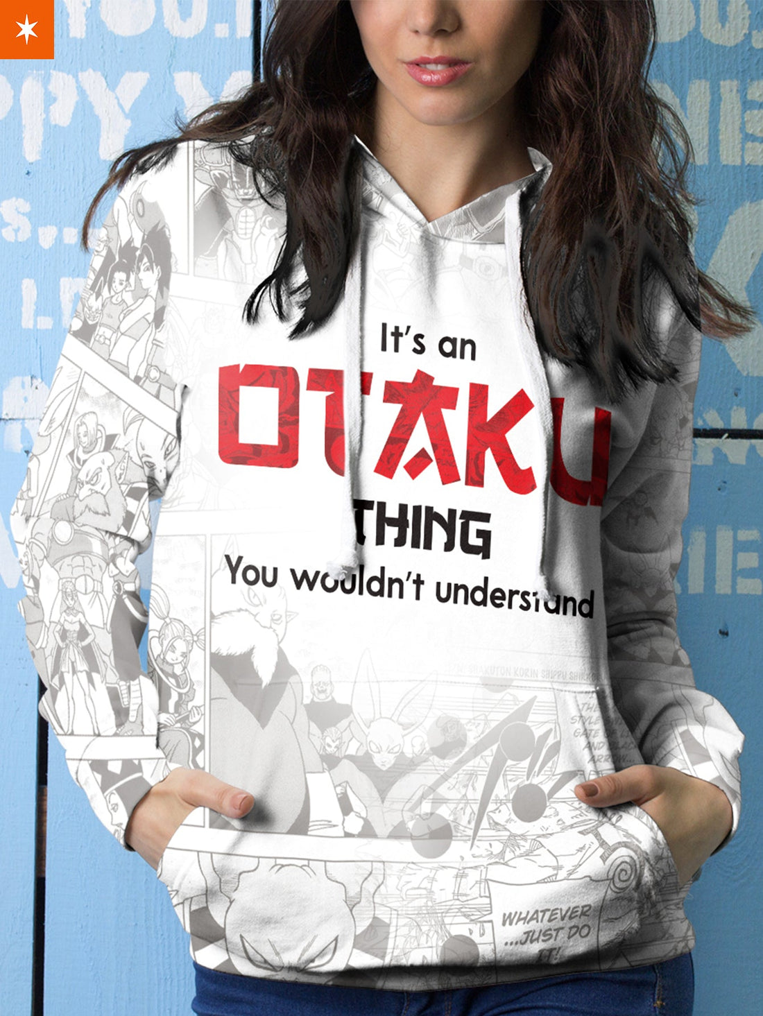 Fandomaniax - Its an Otaku Thing Pullover Hoodie