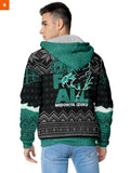 Fandomaniax - Izuku Midoriya Xmas Velvet Hoodie