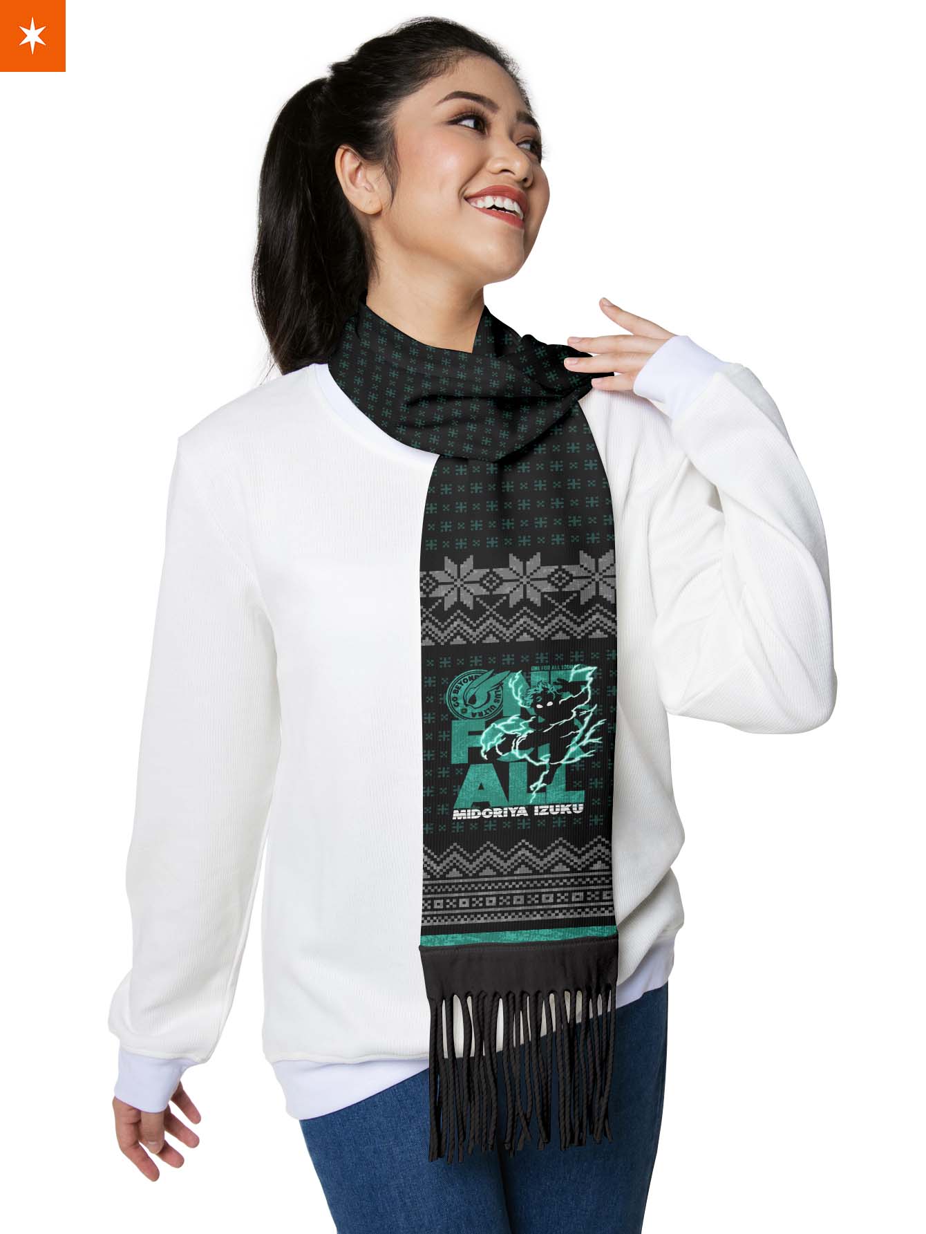 Fandomaniax - Izuku Midoriya Xmas Wool Scarf