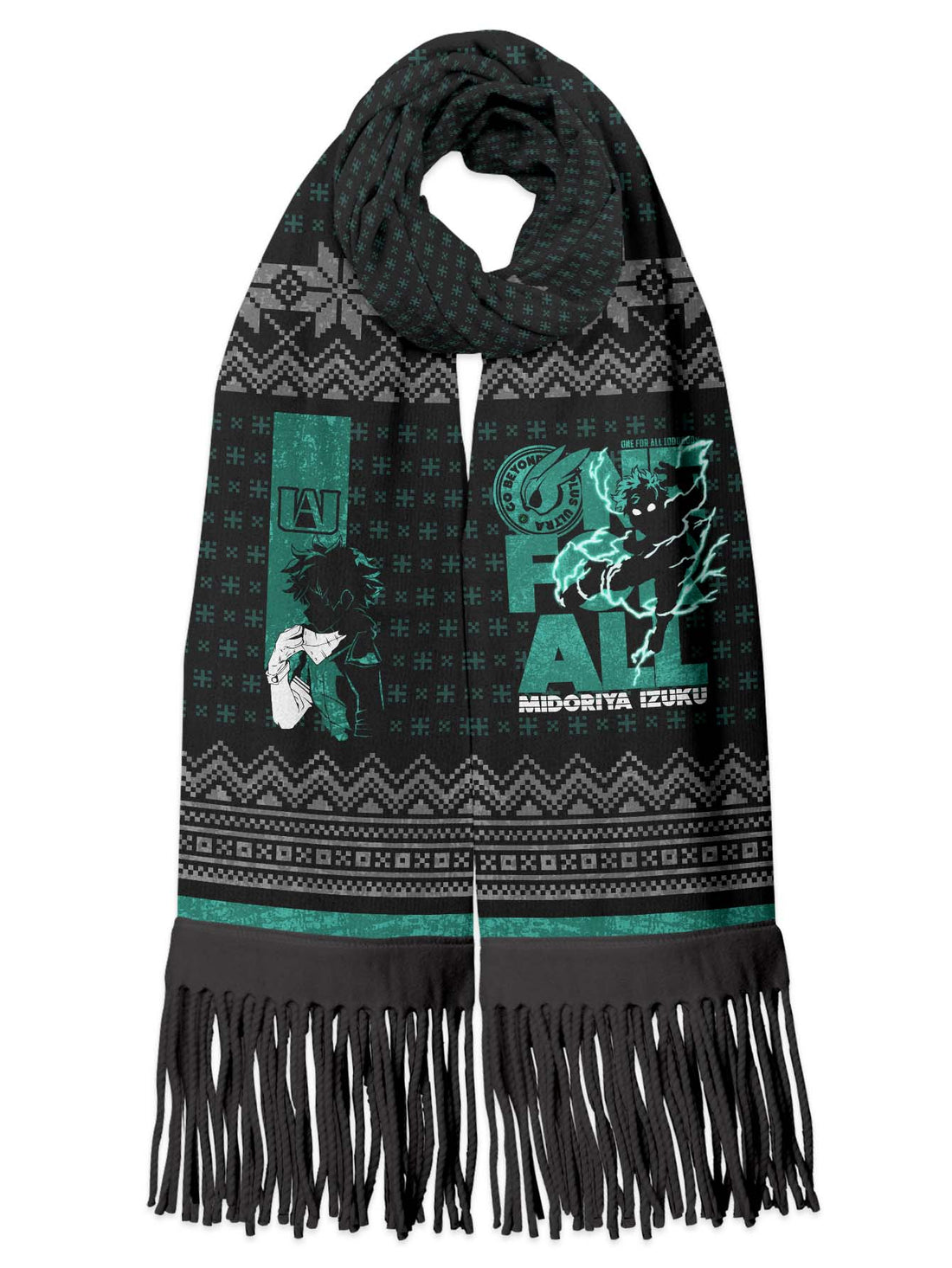 Fandomaniax - Izuku Midoriya Xmas Wool Scarf