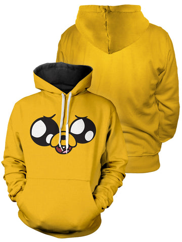 Fandomaniax - Jake Adventure Time v2 Unisex Pullover Hoodie