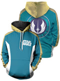 Fandomaniax - Jedi Unisex Pullover Hoodie