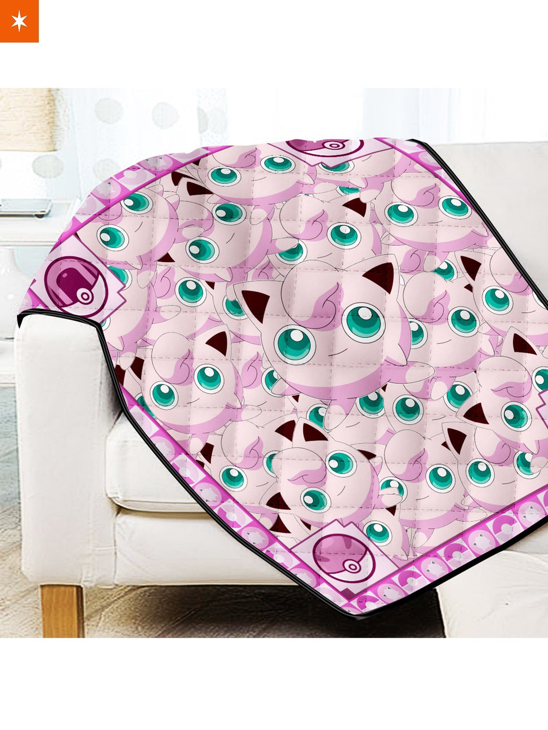 Fandomaniax - Jigglypuff Quilt Blanket