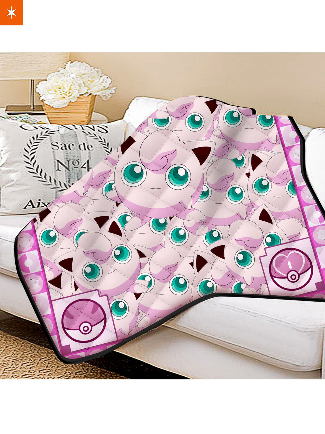 Fandomaniax - Jigglypuff Quilt Blanket