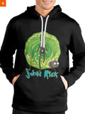 Fandomaniax - John Rick Unisex Pullover Hoodie