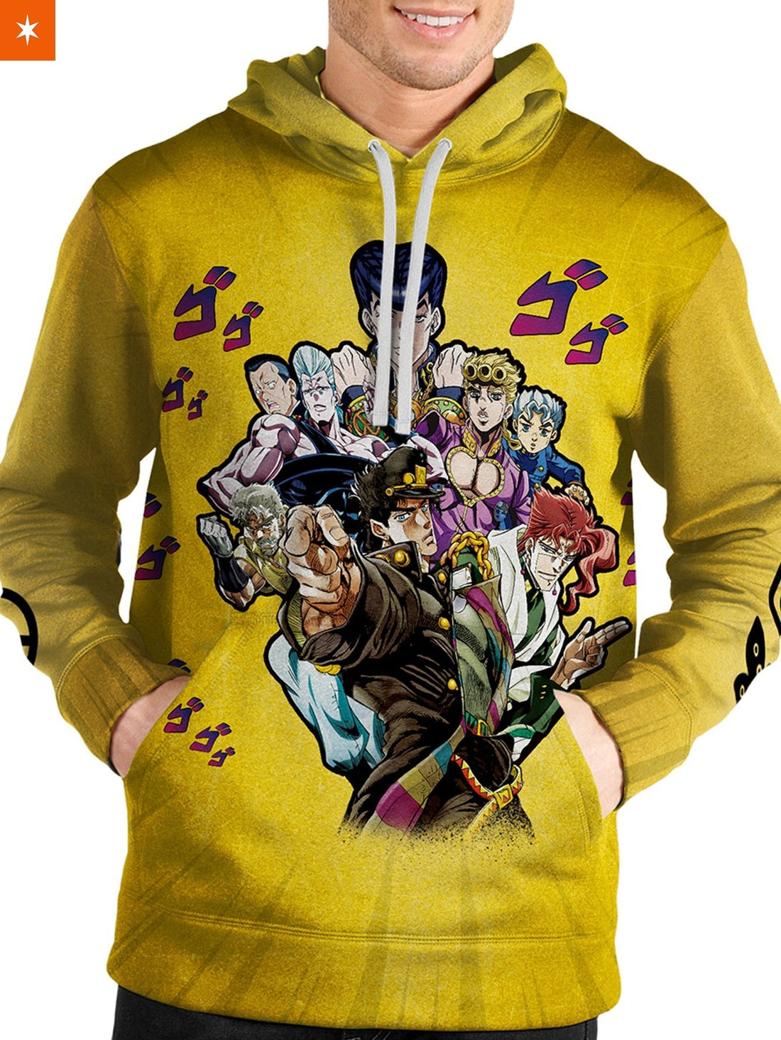 Fandomaniax - Jojo's Bizarre Adventure Unisex Pullover Hoodie