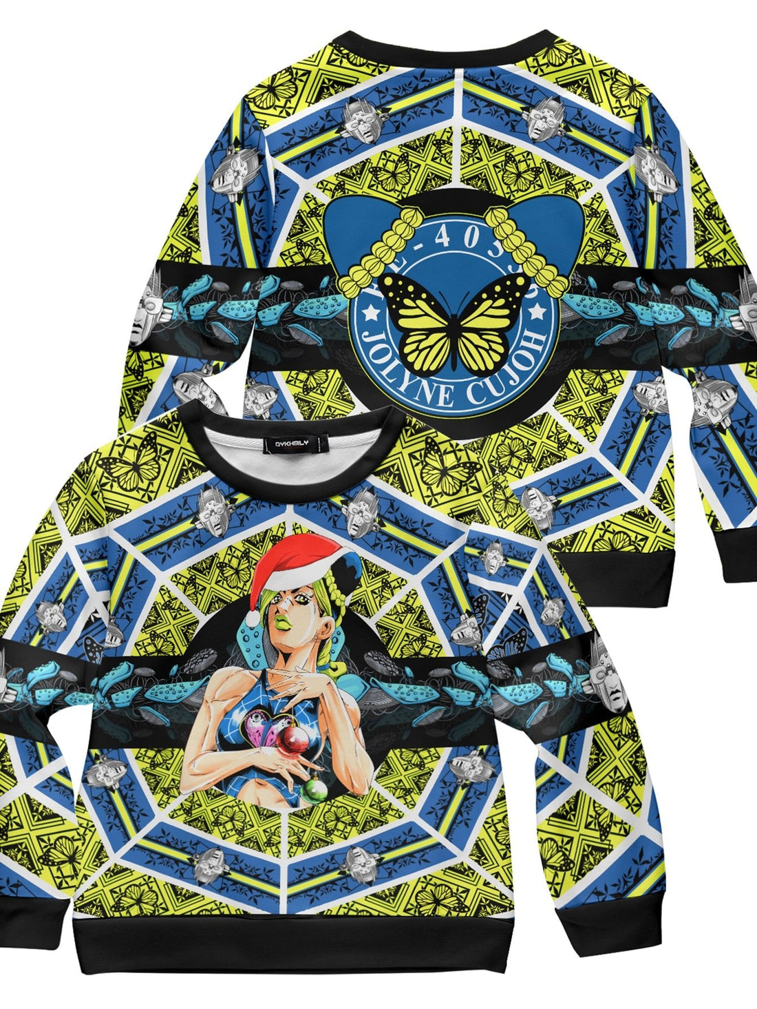 Fandomaniax - Jolyne Cujoh Xmas Kids Unisex Wool Sweater