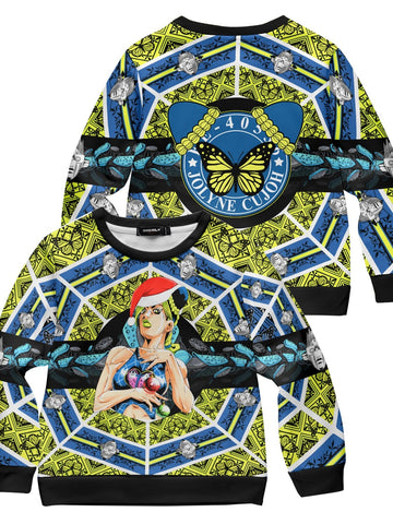 Fandomaniax - Jolyne Cujoh Xmas Kids Unisex Wool Sweater