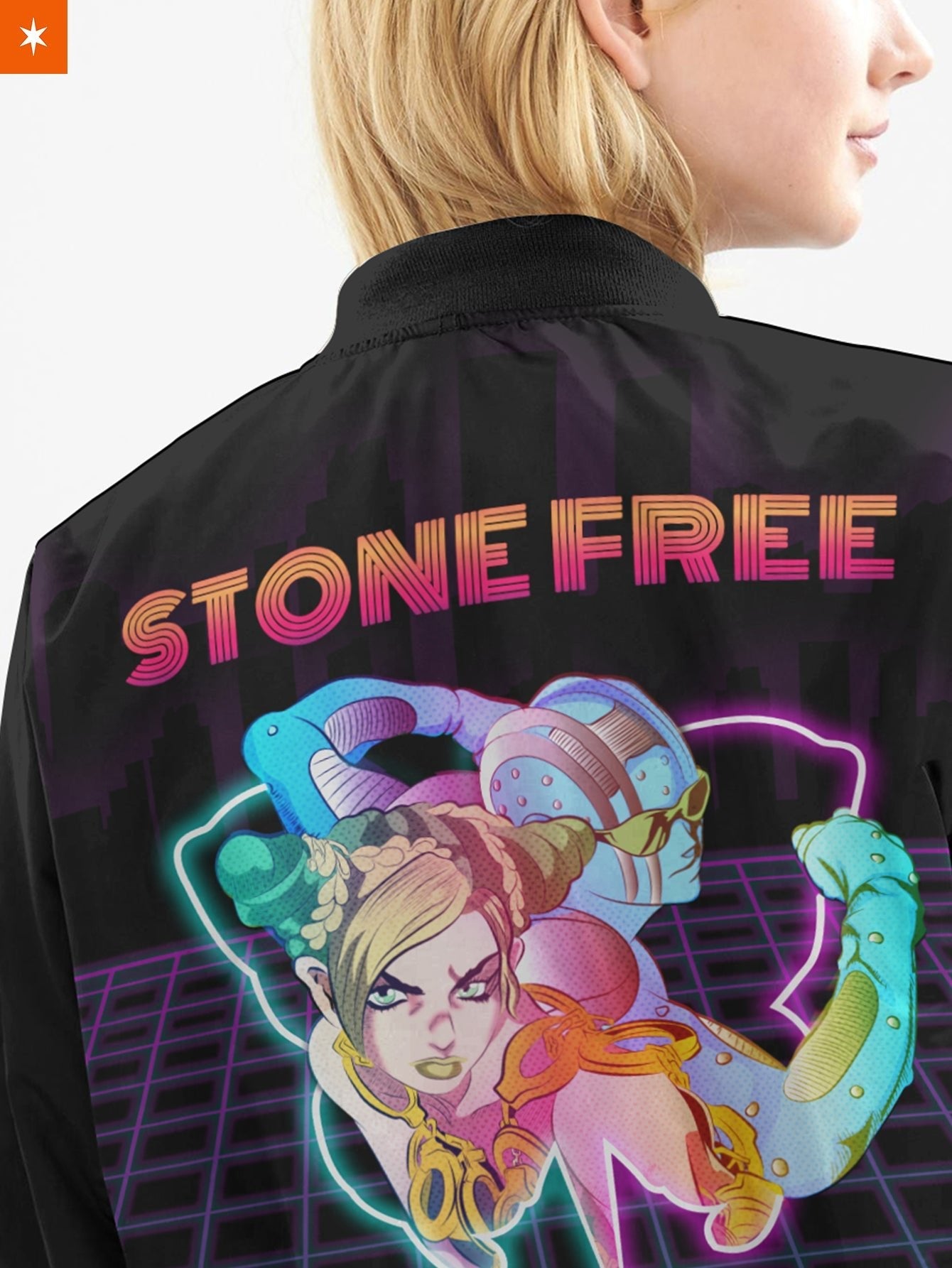 Fandomaniax - Jolyne Retro Bomber Jacket