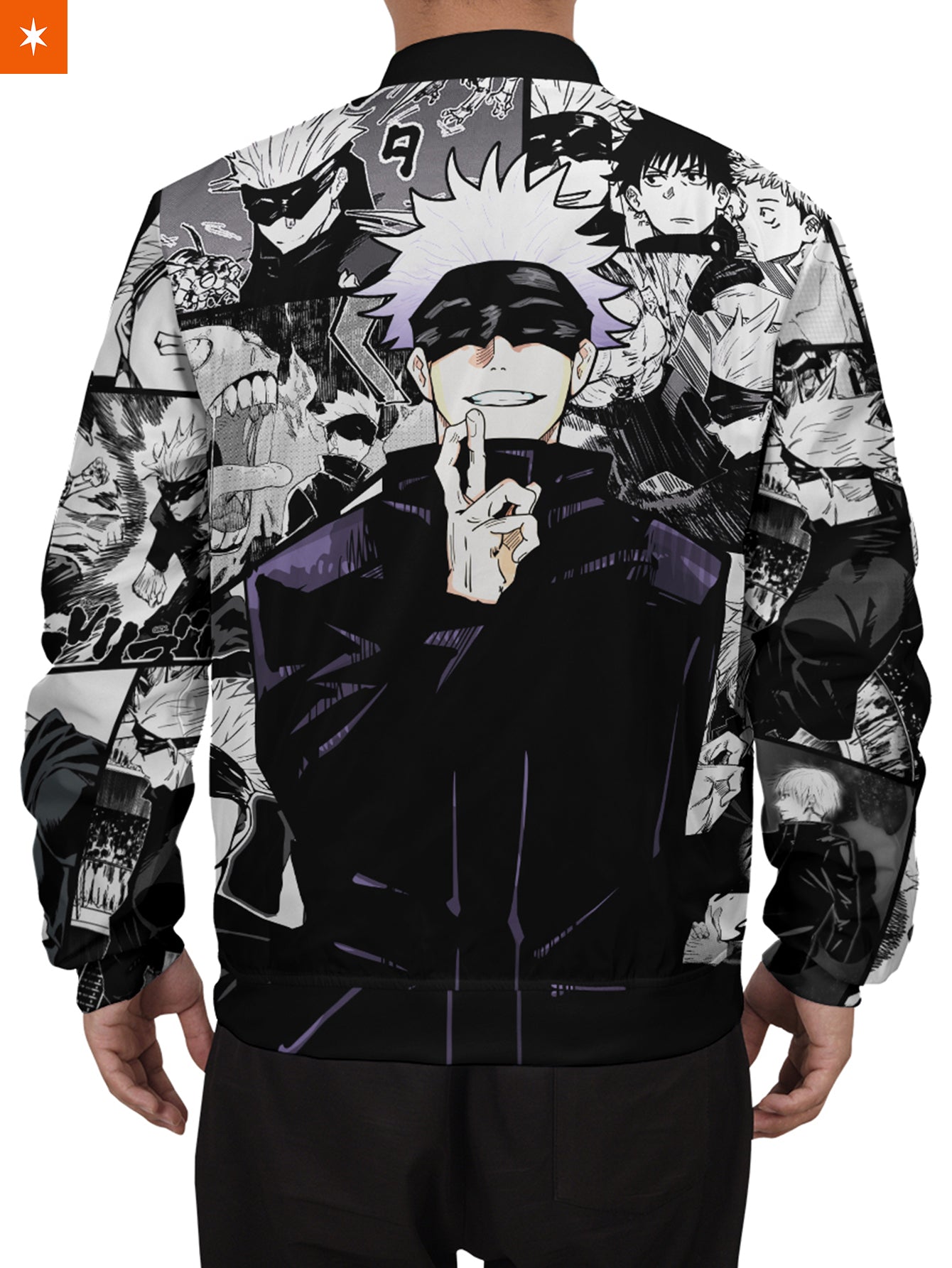 Fandomaniax - Jujutsu Kaisen Gojo Bomber Jacket