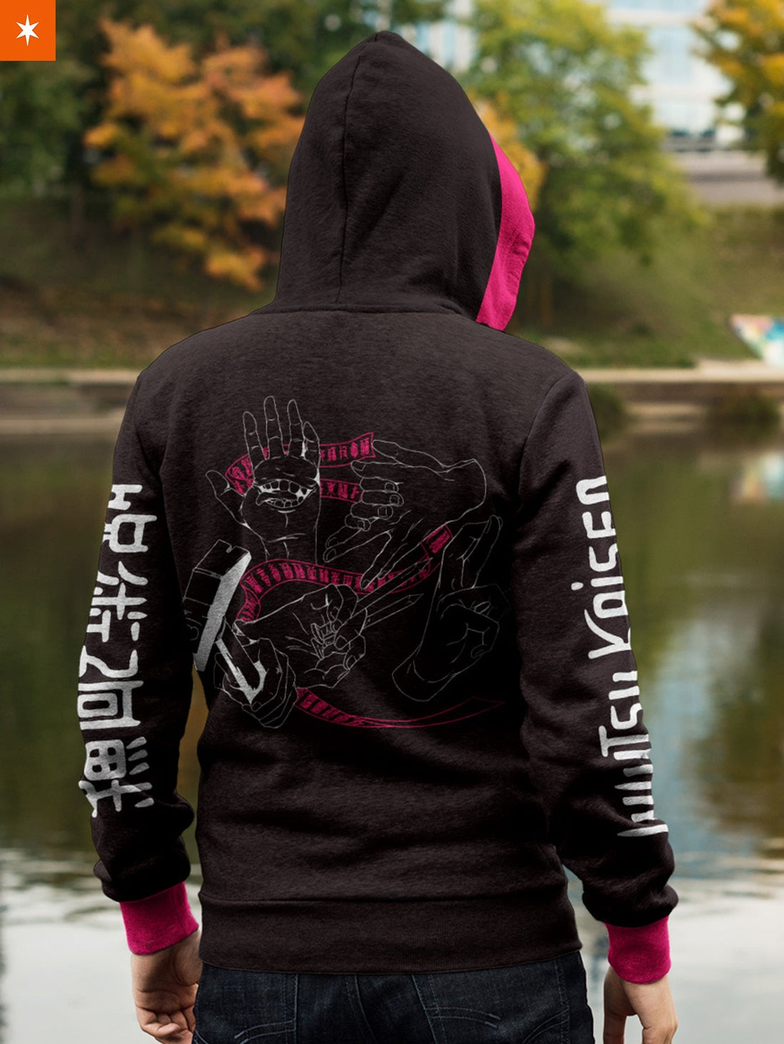 Fandomaniax - Jujutsu Kaisen Unisex Zipped Hoodie