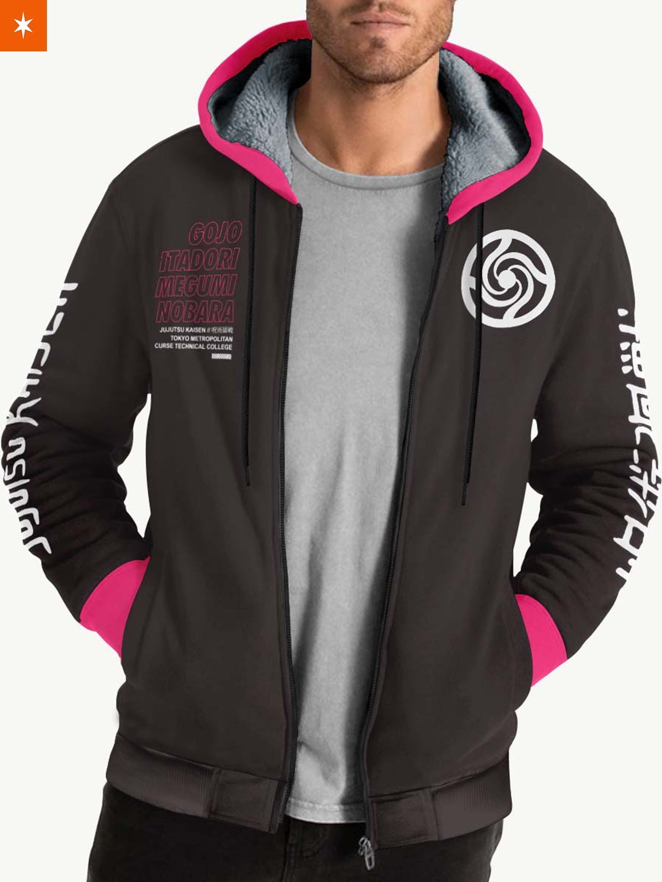 Fandomaniax - Jujutsu Kaisen Velvet Hoodie