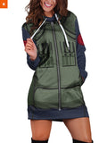 Fandomaniax - Kakashi Hoodie Dress