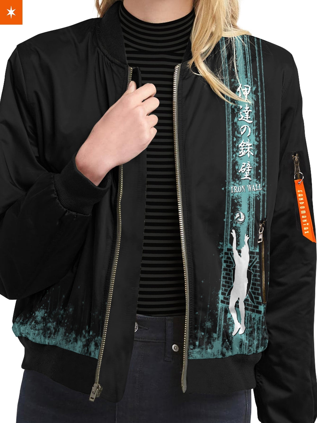 Fandomaniax - Kanji Spirit Bomber Jacket