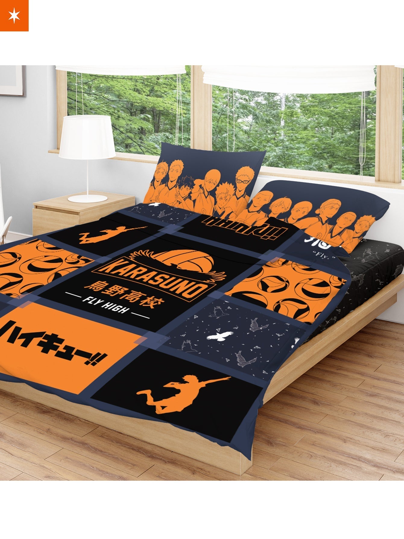 Fandomaniax - Karasuno Cozy Bedding Set