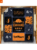 Fandomaniax - Karasuno Cozy Quilt Blanket