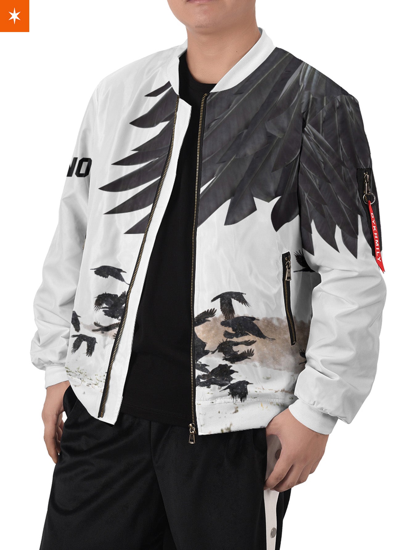 Fandomaniax - Karasuno Crows Bomber Jacket