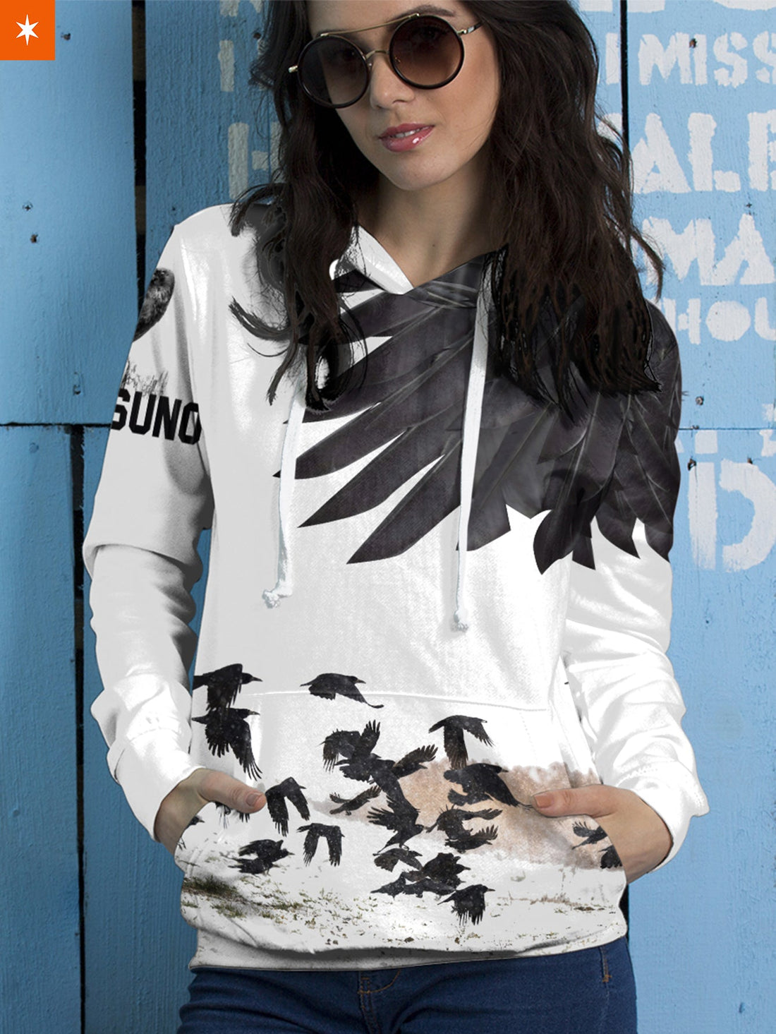 Fandomaniax - Karasuno Crows Unisex Pullover Hoodie