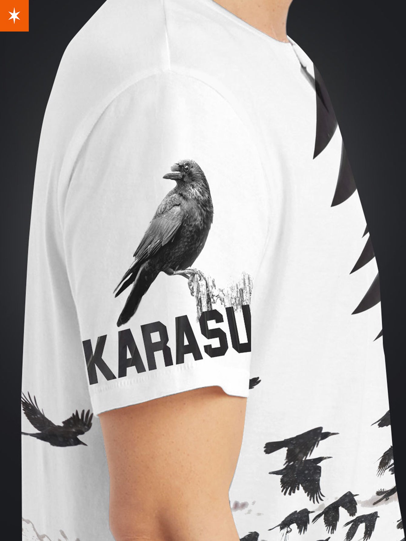 Fandomaniax - Karasuno Crows Unisex V-Neck T-Shirt