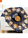 Fandomaniax - Karasuno Fly Quilt Blanket