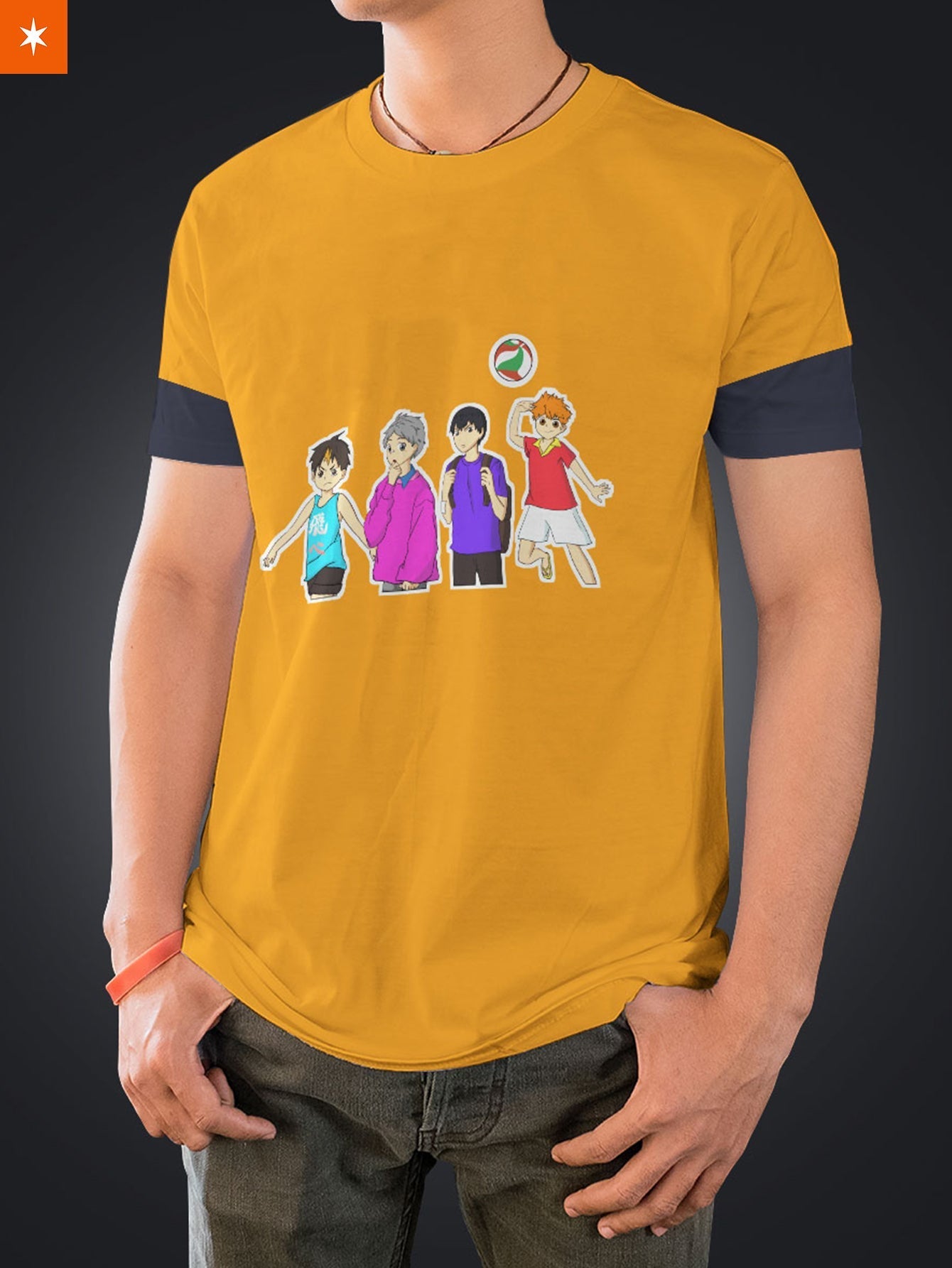 Fandomaniax - Karasuno Friends Unisex T-Shirt