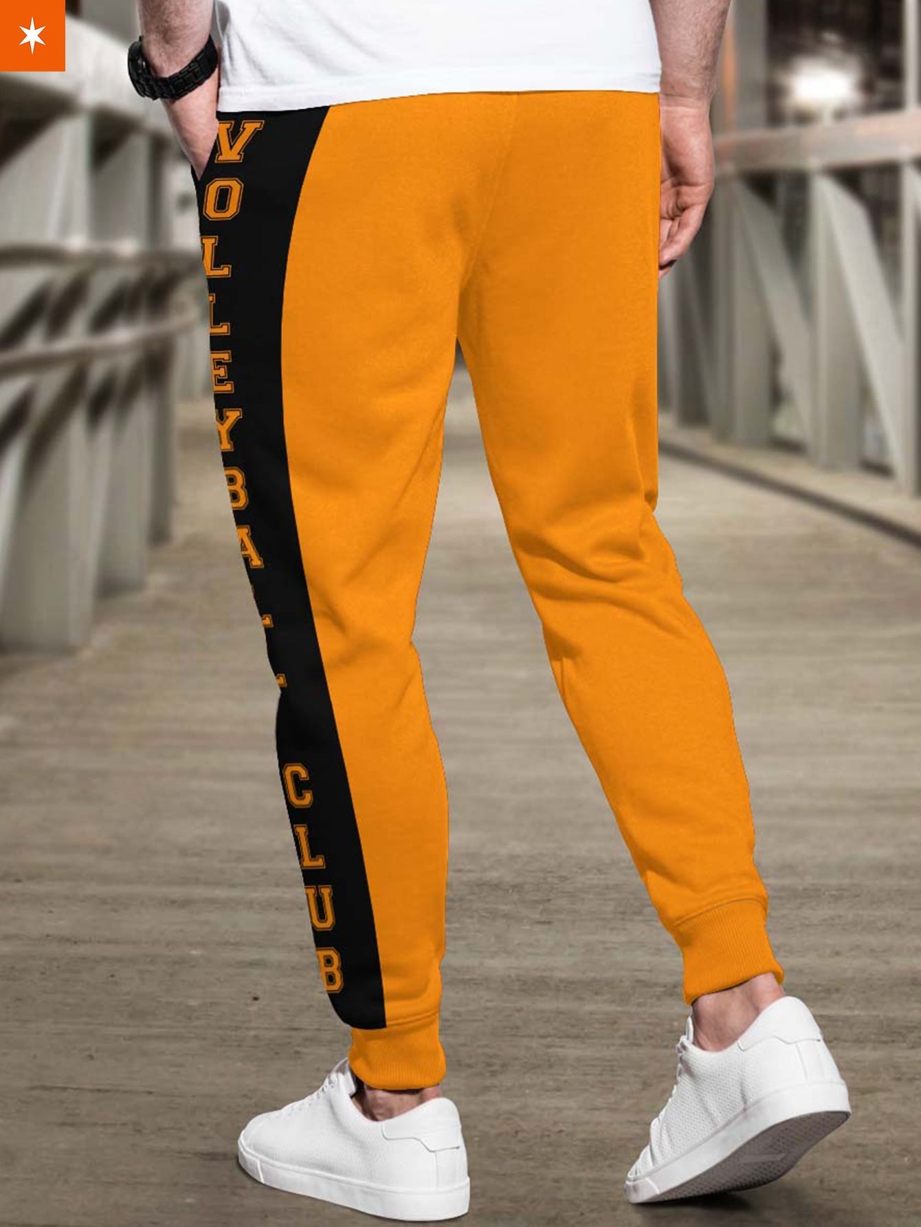 Fandomaniax - Karasuno Jersey Jogger Pants