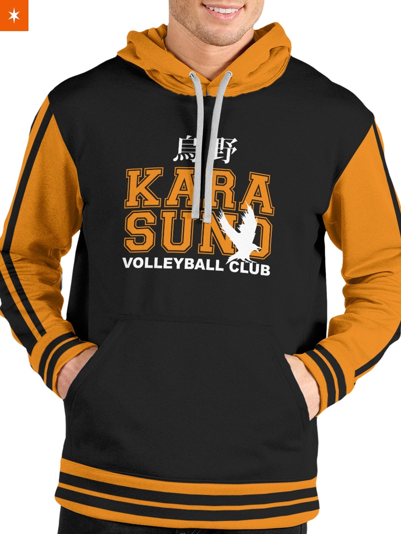 Fandomaniax - Karasuno Jersey Unisex Pullover Hoodie