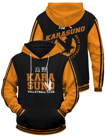 Fandomaniax - Karasuno Jersey Unisex Pullover Hoodie